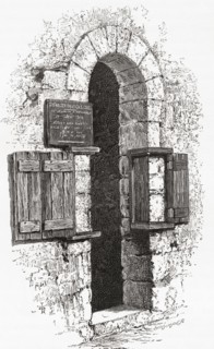 The so-called Raleigh's cell in the White Tower, Tower of London,,