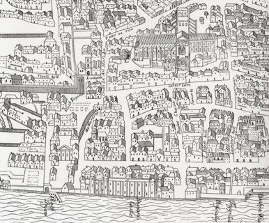 Plan of London around St