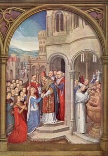 Detail of the Reliquary of Saint Ursula