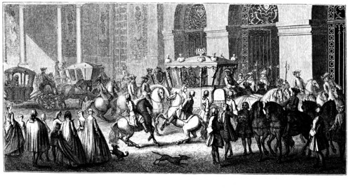 Ambassador reception at versailles,