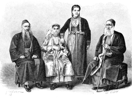 Jerusalem jews family