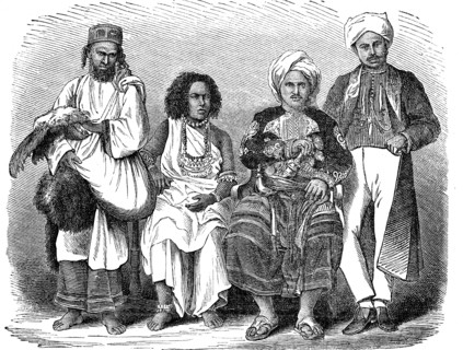 Somalia and yemenites jews merchants