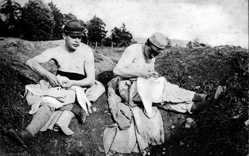 Lice 'battle' in 1st world war