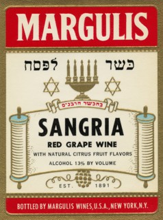 Margulis Sangria Red Grape Wine