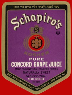 Schapiro's Pure Concord Grape Juice
