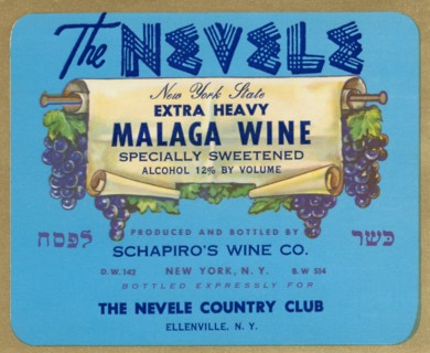 Schapiro's Extra Heavy Malaga Wine
