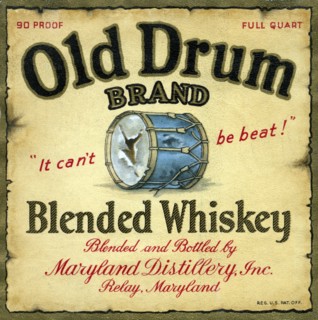 Old Drum Brand Blended Whiskey