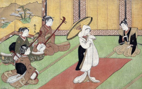 Woman Dancer in Daimyo's Palace