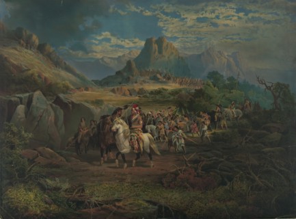 Native Americans On the War Path