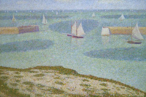 Port-en-Bessin, Entrance to the Harbor