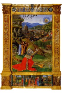 King David Kneeling Before God
