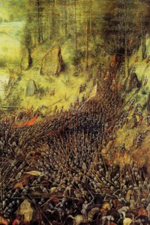 Procession of the Peasants to the Conversion of Saul - Detail -