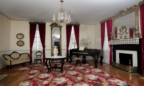 First parlor in the First White House of the Confederacy, Montgomery, Alabama