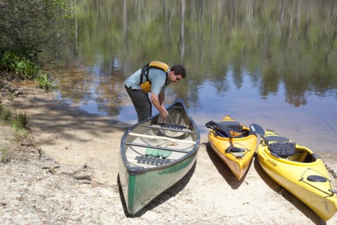 Canoeing in the Delta