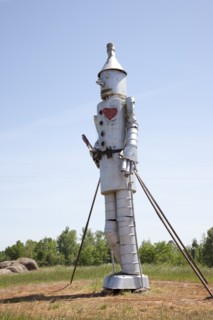 Tin Man Sculpture