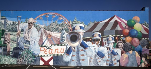 Amusement & Band Mural
