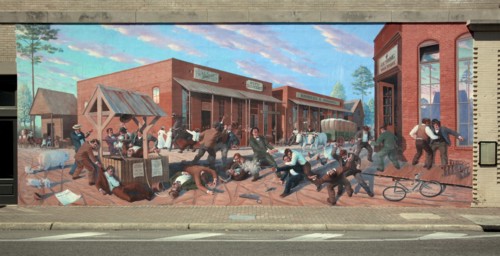 Wild West Riot Mural