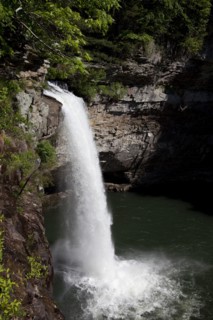 Waterfall in Desoto State Park, Fort Payne, Alabama