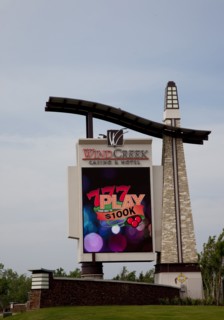 Wind Creek Casino sign