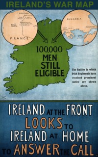 Irelands war map