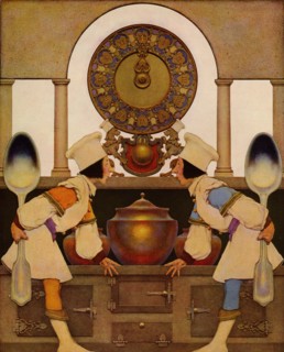 Knave of Hearts - Chefs watching over the Pot