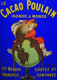 Cacao Poulain; Inonde le Monde