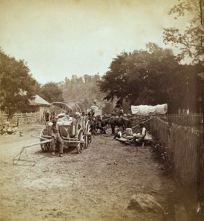 Dinner scene at Caldwell's, Greenbrier Bridge