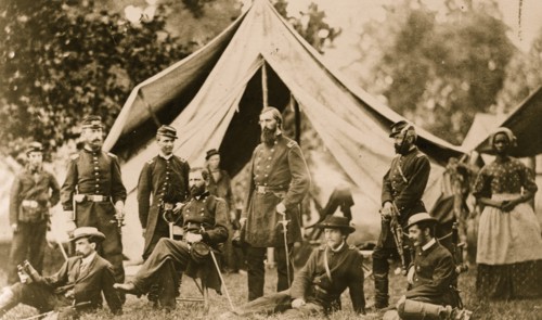 Headquarters Fifth Army Corps, Harrison's Landing, James River, Va.