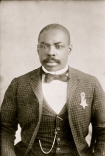 Corporal Isaiah Mays, half-length portrait, seated, facing front