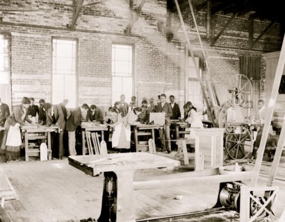 Manual training shop at Claflin University, Orangeburg, S.C.