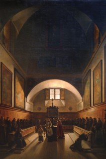 Choir of the Capuchin Church in Rome
