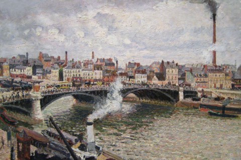 Morning, An Overcast Day in Rouen
