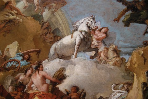 Chariot of Aurora (Detail)