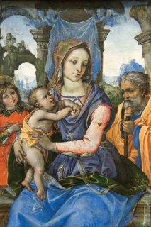 Madonna and Child with Saint Joseph and an Angel