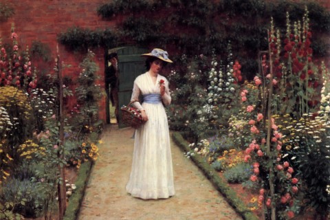 Lady in the Garden
