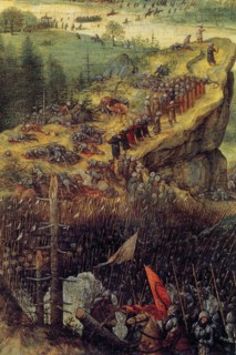 Procession of the Peasants to the Conversion of Saul - Detail -