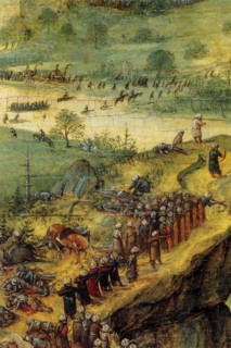 Procession of the Peasants to the Conversion of Saul - Detail -