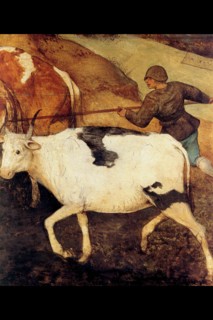 Reentry of Herds in Autumn - Detail