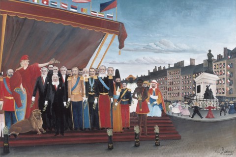 The Representatives of Foreign Powers Coming to Greet the Republic as a Sign of Peace