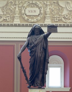 Bronze Sculpture of Solon the Athenian Statesman