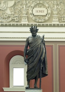 Bronze Sculpture of Homer
