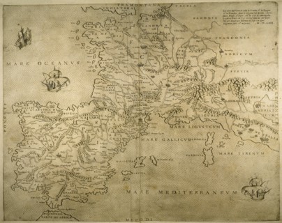 Iberian Peninsula, France and northern Italy.