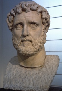 Roman emperor Antoninus Pius.