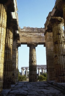 Magna Graecia. Temple of Hera II Paestum.