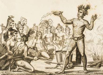 American Indian warriors.