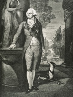 Karl August von Hardenberg (1750-1822). Prussian statesman and Prime Minister of Prussia. Engraving, 1855.