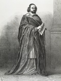 Antoine Perrenot de Granvelle (1517-1586). Made a cardinal. Minister of the Spanish Habsburgs. Engraving.