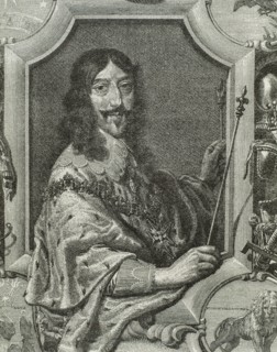 Louis XIII (1601-1643). King of France. Portrait. Engraving