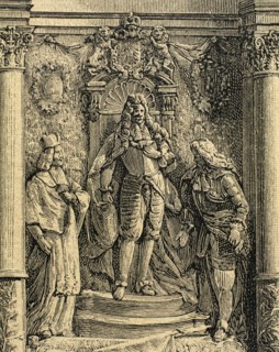 Leopold I (1640-1705). Holy Roman Emperor, King of Hungary and Croatia and King of Bohemia. Engraving.