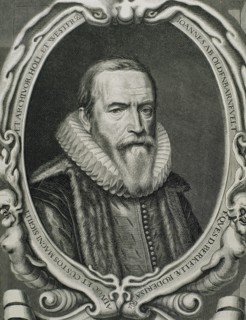 Johan van Oldenbarnevelt (1547-1619). Dutch statesman. Portrait. Engraving.